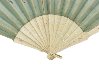 American Victorian Decorative Hand Fan