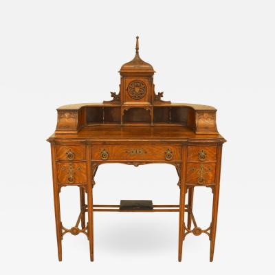 American Victorian Gothic Revival Carlton House Desk