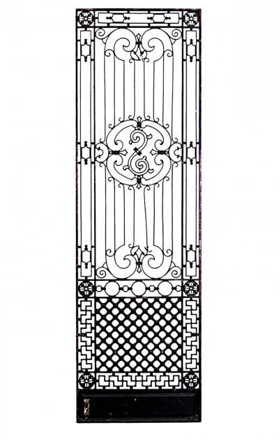 American Victorian Iron Filigree Gates