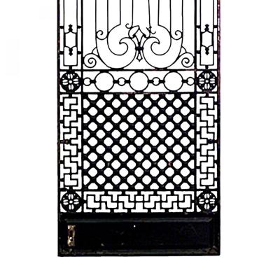 American Victorian Iron Filigree Gates