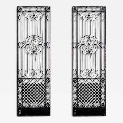 American Victorian Iron Filigree Gates