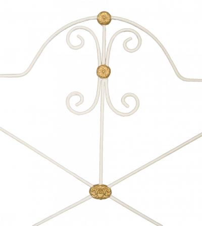 American Victorian Iron and Brass Full Bed