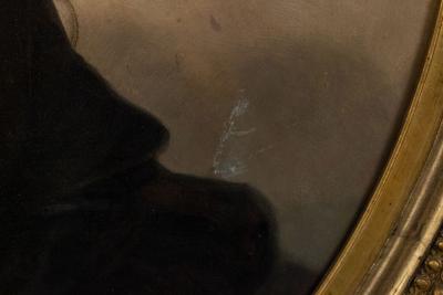 American Victorian Lady in Black Portrait