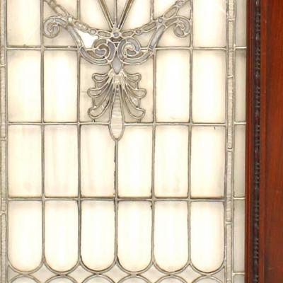 American Victorian Mahogany Owl Window
