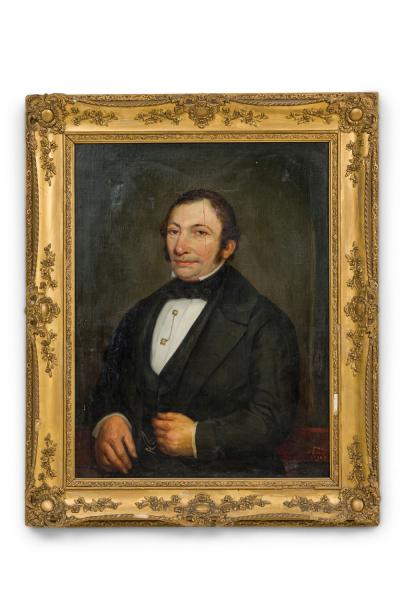 American Victorian Man Portrait