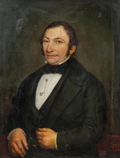 American Victorian Man Portrait