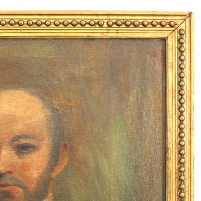 American Victorian Man with Beard Portrait