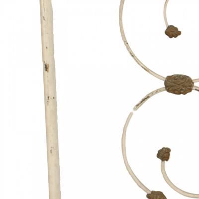 American Victorian Painted Iron Full size Bed