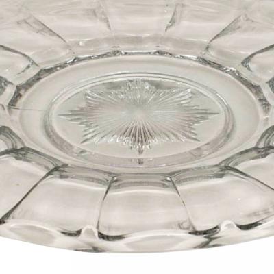 American Victorian Pressed Glass Punch Bowl