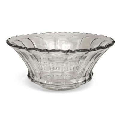 American Victorian Pressed Glass Punch Bowl