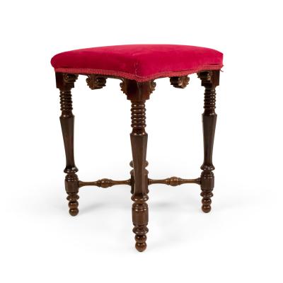 American Victorian Rosewood Bench