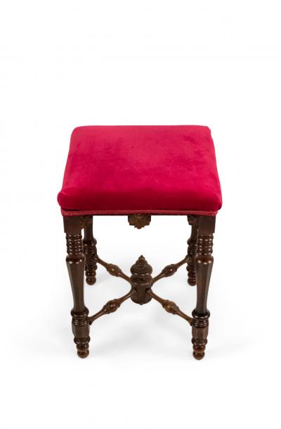 American Victorian Rosewood Bench