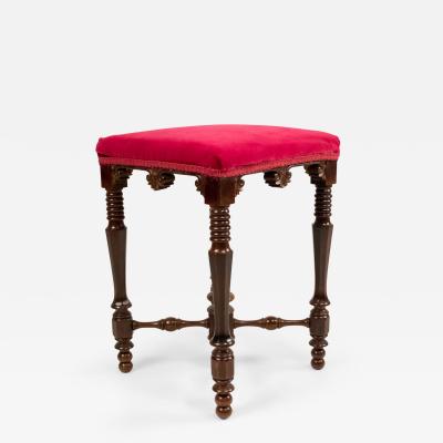 American Victorian Rosewood Bench
