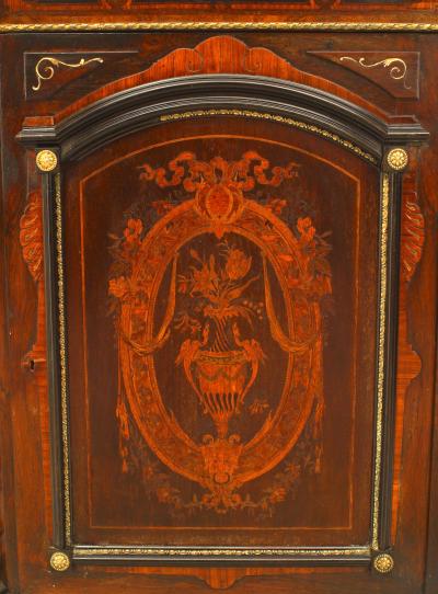 American Victorian Rosewood Credenza