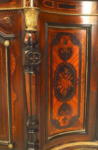 American Victorian Rosewood Credenza