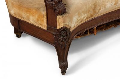 American Victorian Rosewood Settee