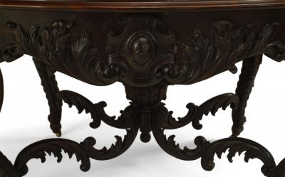 American Victorian Roux Rosewood Center Table