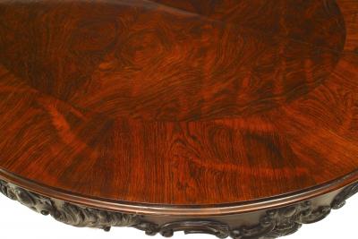 American Victorian Roux Rosewood Center Table