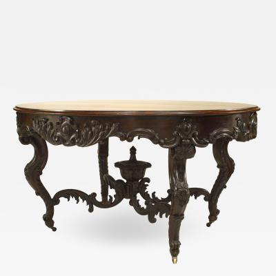 American Victorian Roux Rosewood Center Table