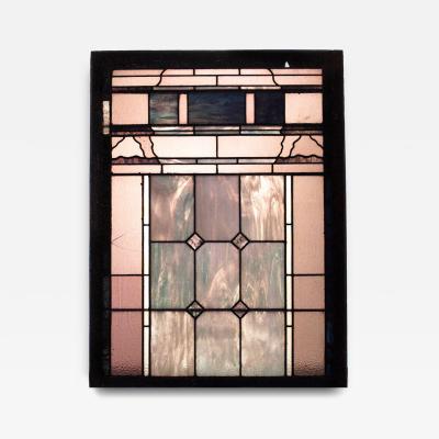 American Victorian Stained Glass Window