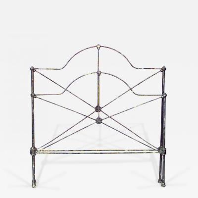 American Victorian Style Iron Twin Bed
