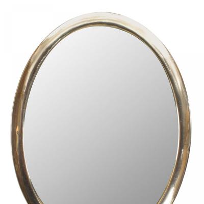 American Victorian Style Silver Oval Picture Frame