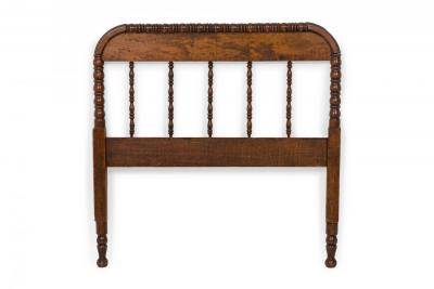 American Victorian Style Walnut Twin Bed