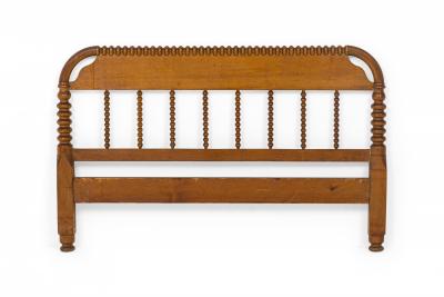 American Victorian Style Walnut Twin Bed