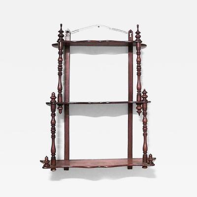 American Victorian Tiered Wall Shelf