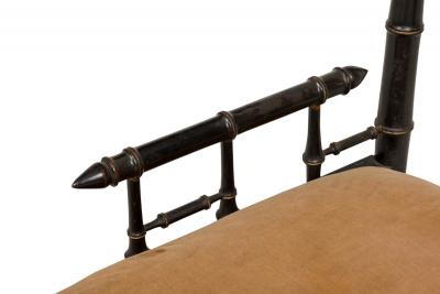 American Victorian Velvet Arm Chair