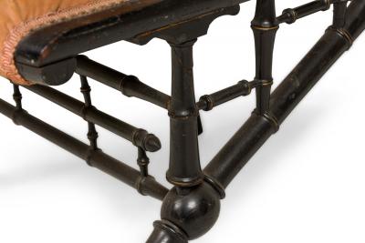 American Victorian Velvet Arm Chair