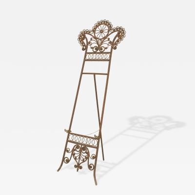 American Victorian Wicker Easel