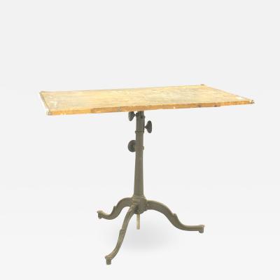 American Victorian Wooden Drafting Table