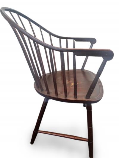 American Windsor style hoop back armchair
