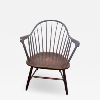American Windsor style hoop back armchair