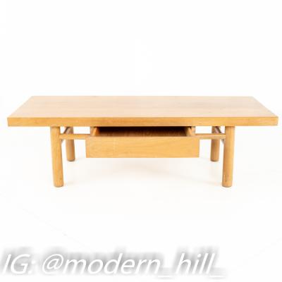 American of Martinsville Mid Century Blonde Coffee Table