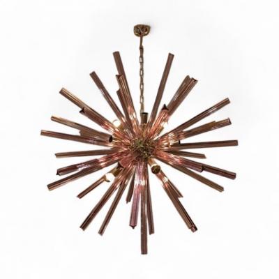 Amethyst Trihedral Ceiling Lamp