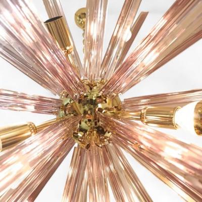 Amethyst Trihedral Ceiling Lamp