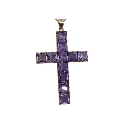 Amethyst Victorian Cross