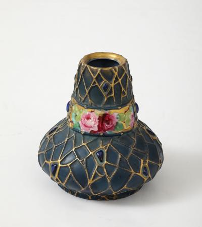 Amphora Web and Jewel Vase