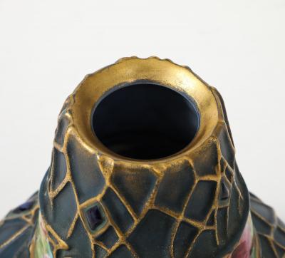 Amphora Web and Jewel Vase
