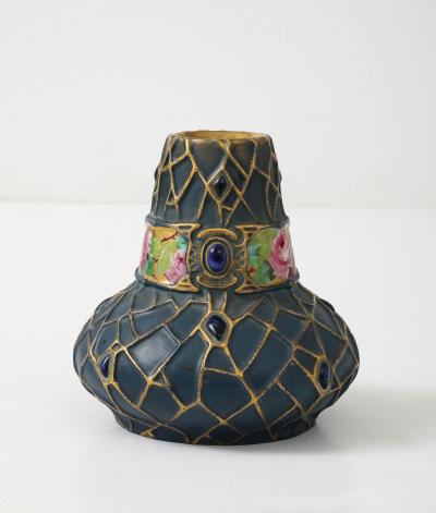 Amphora Web and Jewel Vase