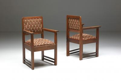 Amsterdam School Armchairs 1940s