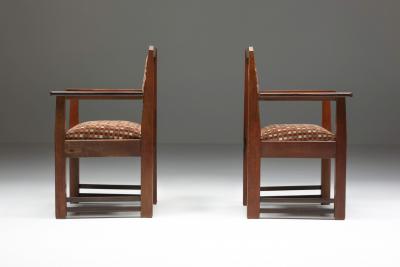 Amsterdam School Armchairs 1940s