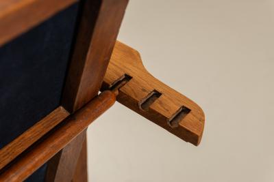 Amsterdam School Lounge Chair with Adjustable Backrest The Netherlands 1930s