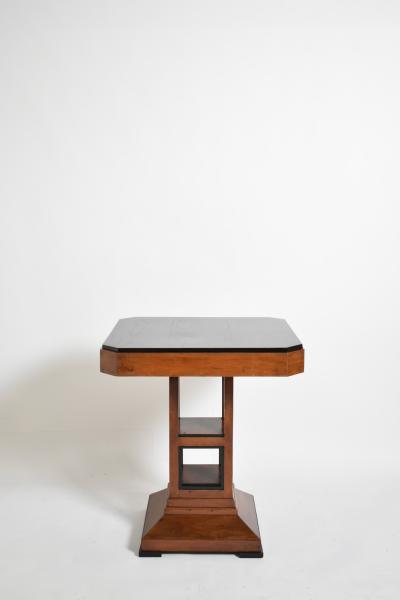 Amsterdam school pedestal table 1920s 