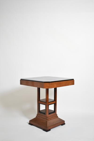 Amsterdam school pedestal table 1920s 
