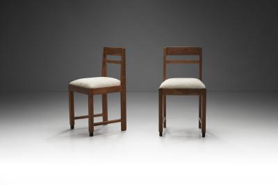 Amsterdamse School Side Chairs The Netherlands 1920s