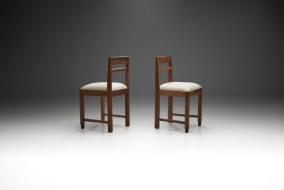 Amsterdamse School Side Chairs The Netherlands 1920s