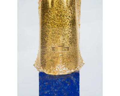 An 18K Gold and Gem Set Bust of a King by George Weil London